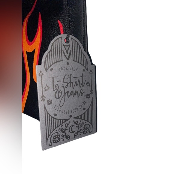 For The Record Ring Satchel in Flamin' Hot - Picture 7 of 8